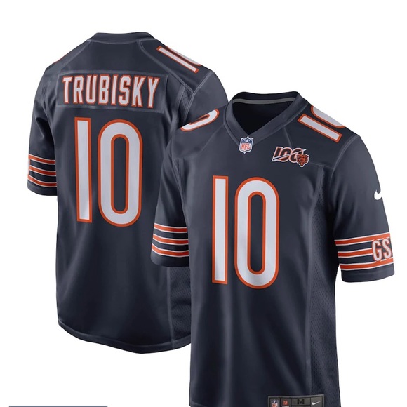 NFL Other - Mitchel Trubisky 100th Season Game Jersey